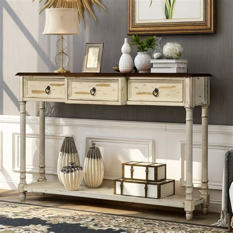 Often the sole piece of furniture in an entrance hall or on the landing, console tables are designed to make an interior statement, whilst their narrow, streamline frame is ideal for the slender shape. . Thin entrance table